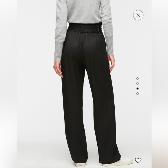 J. Crew Drapey Paper-bag Pant - Size 4 - Perfect condition - Black - Picture 3 of 7